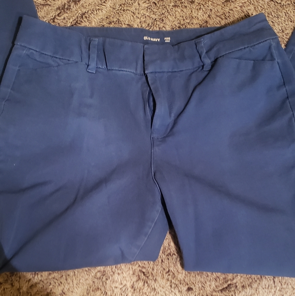 Blue pixie pants
